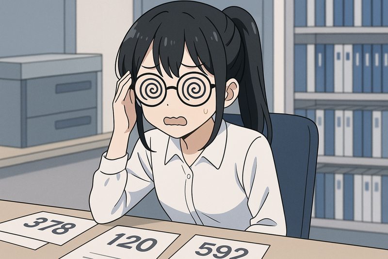 知らないことに悩まされる女性社員